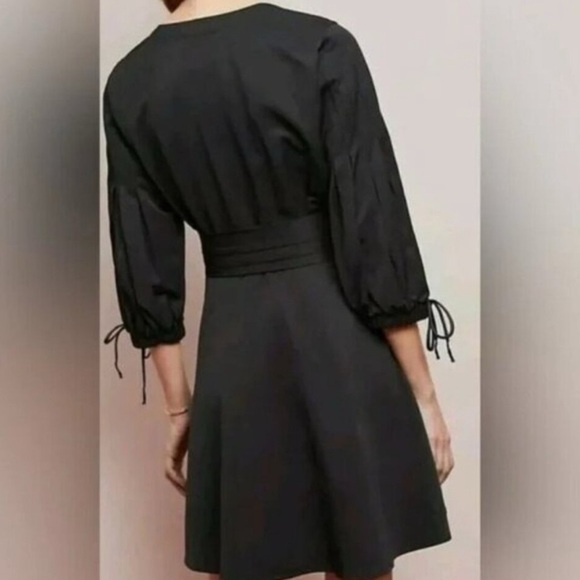 Anthropologie Hailee C Black Dress - Picture 9 of 10